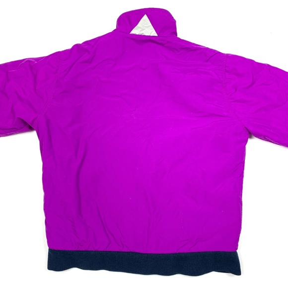 Vtg 90s LL Bean Warm Up Retro Purple Jacket - Picture 4 of 5